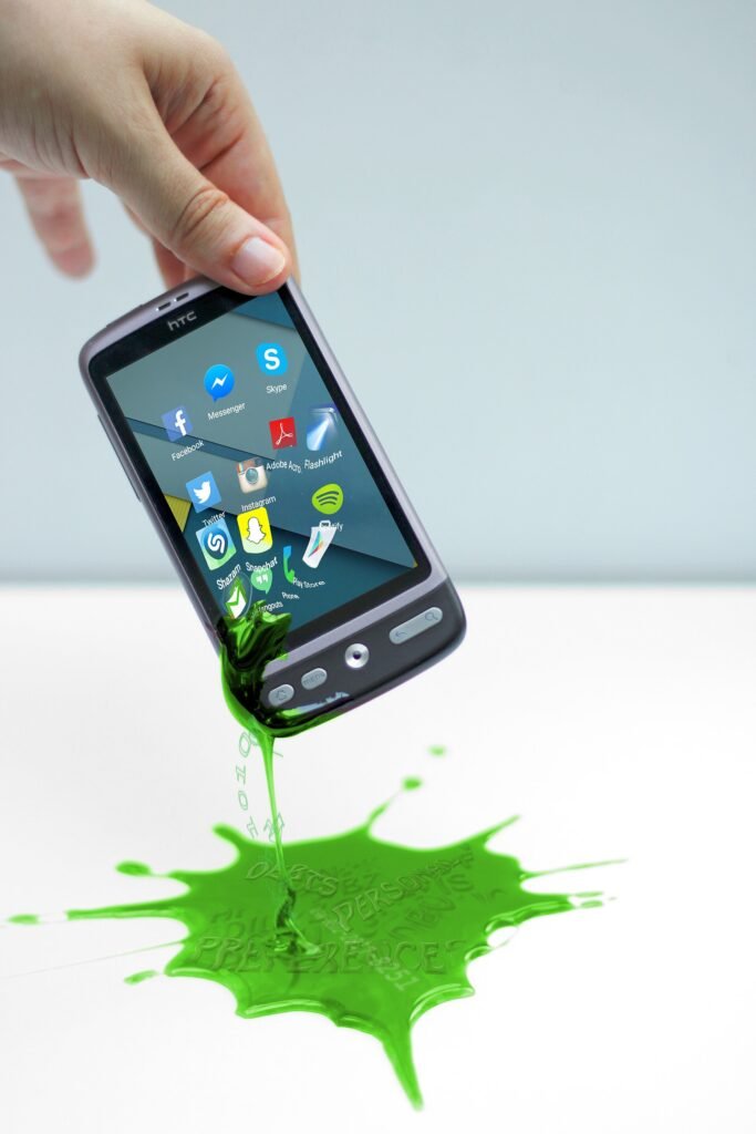 A smartphone screen showing privacy and permission settings