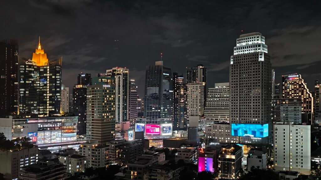 Bangkok's Sukhumvit skyline in 2024