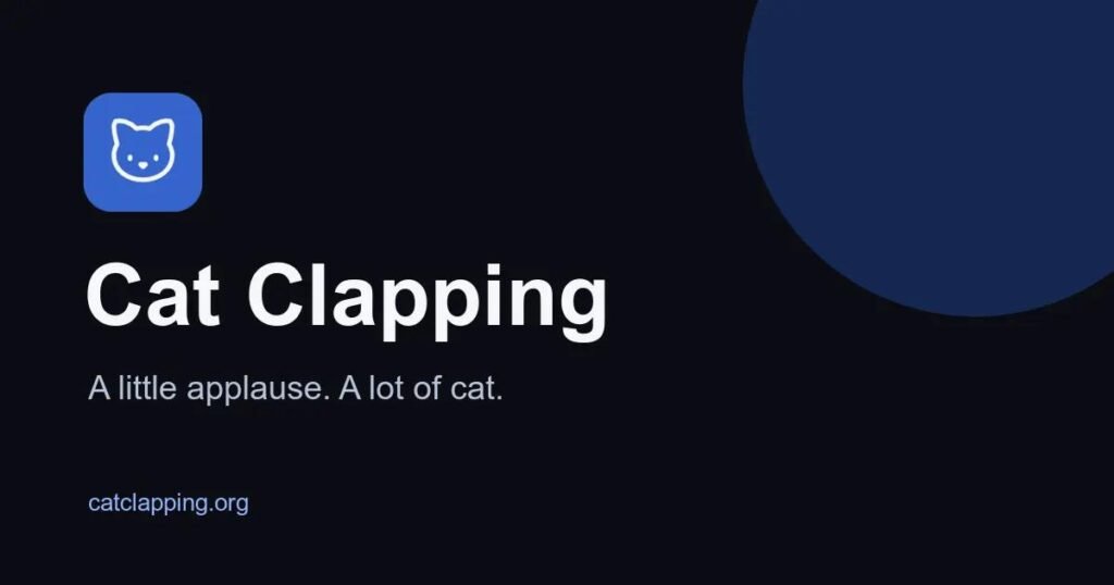 Cat Clapping screenshot