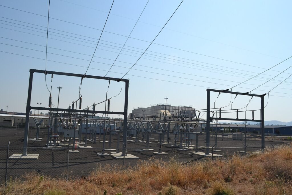 Google's data centre buildings at The Dalles, Oregon