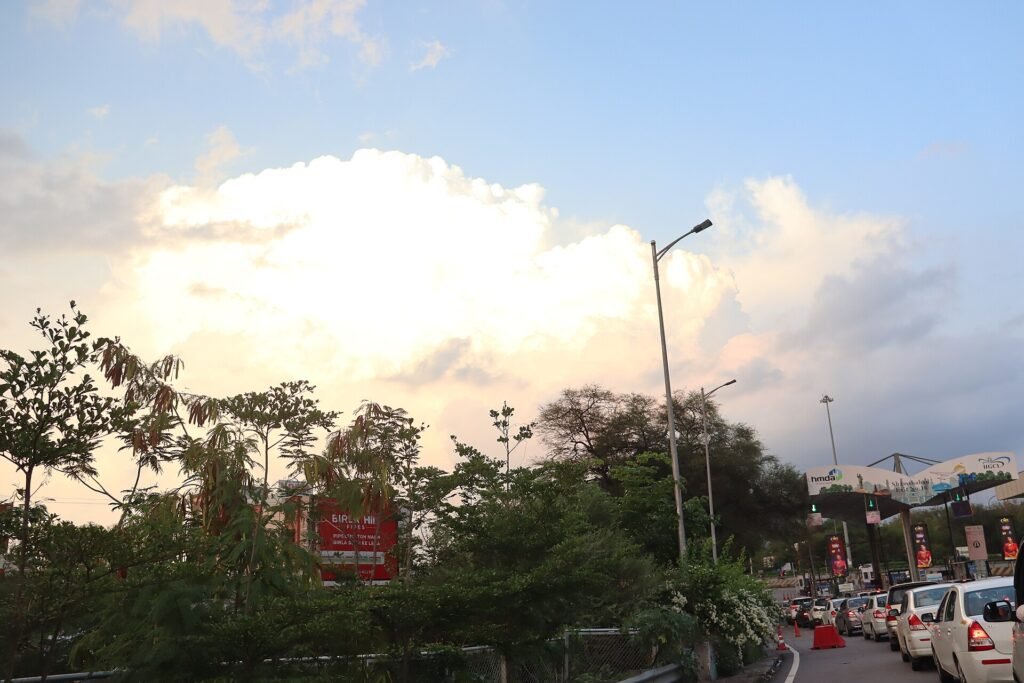 High-rise buildings on the Hyderabad skyline