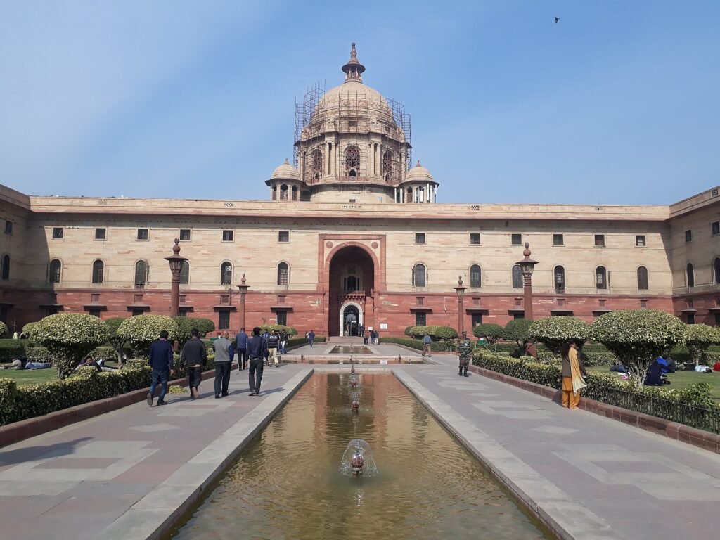 North Block on Raisina Hill, New Delhi, which houses the Ministry of Finance